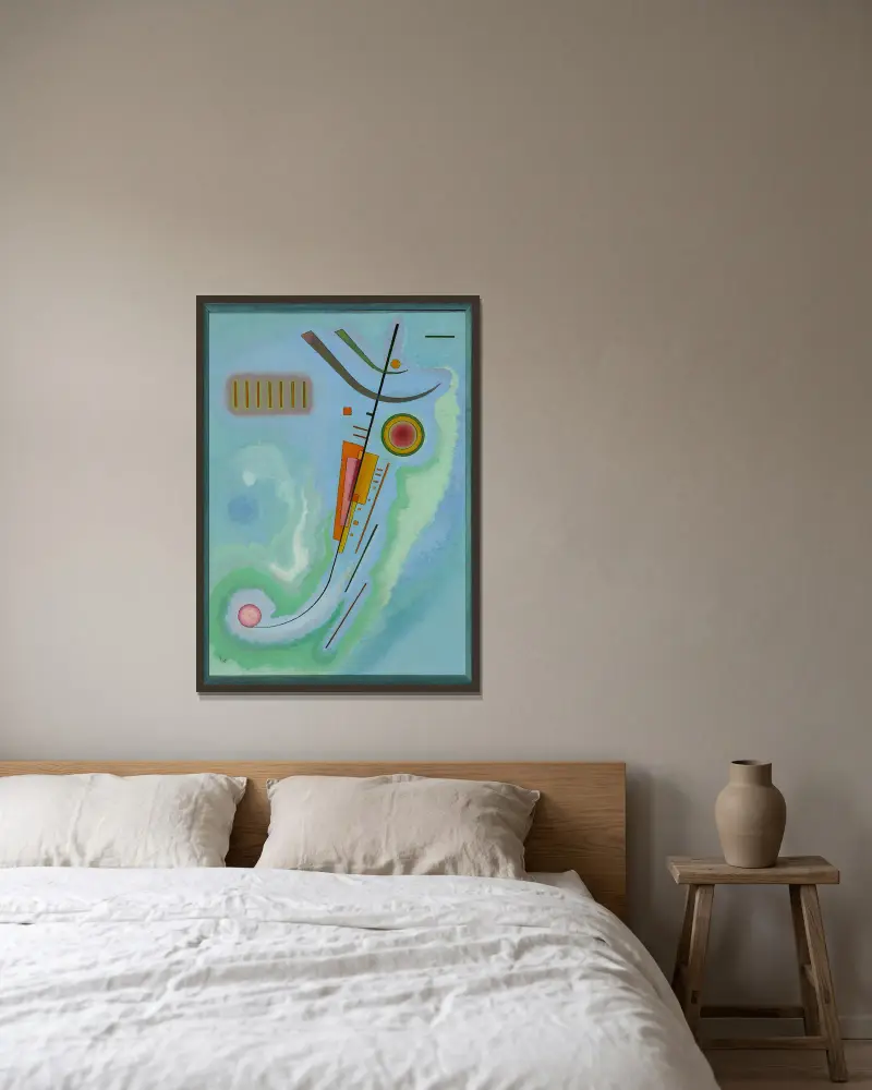 Lekkość, Wassily Kandinsky w ramie na ścianie