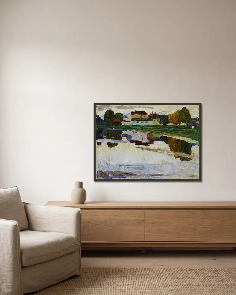 Nymphenburg, Wassily Kandinsky w ramie na ścianie