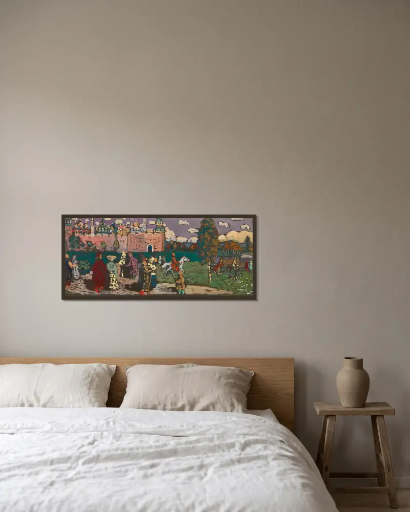 Stara Rosja, Wassily Kandinsky w ramie na ścianie