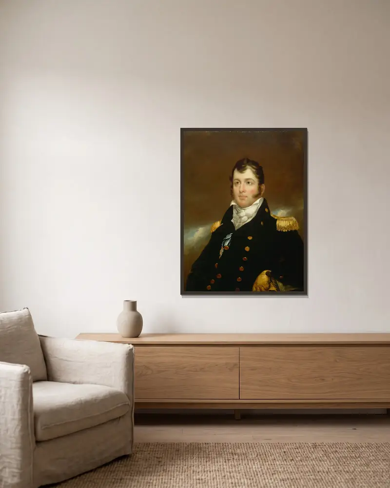 Komandor Oliver Hazard Perry, John Wesley Jarvis w ramie na ścianie