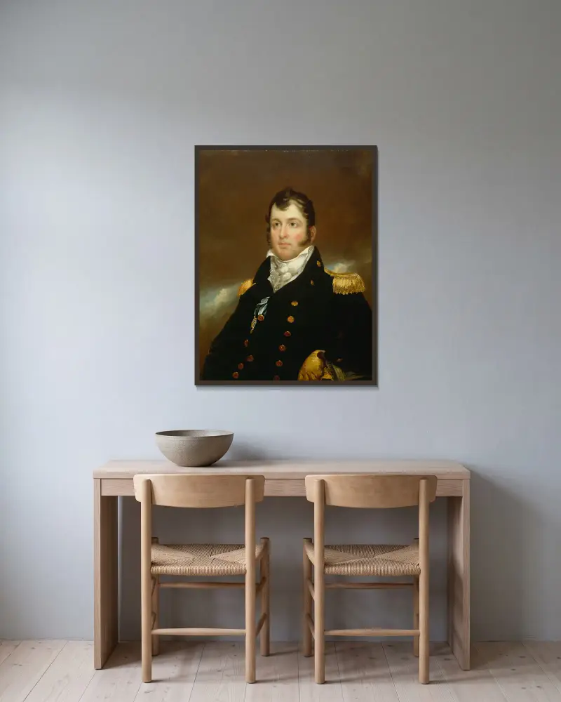 Komandor Oliver Hazard Perry, John Wesley Jarvis w ramie na ścianie