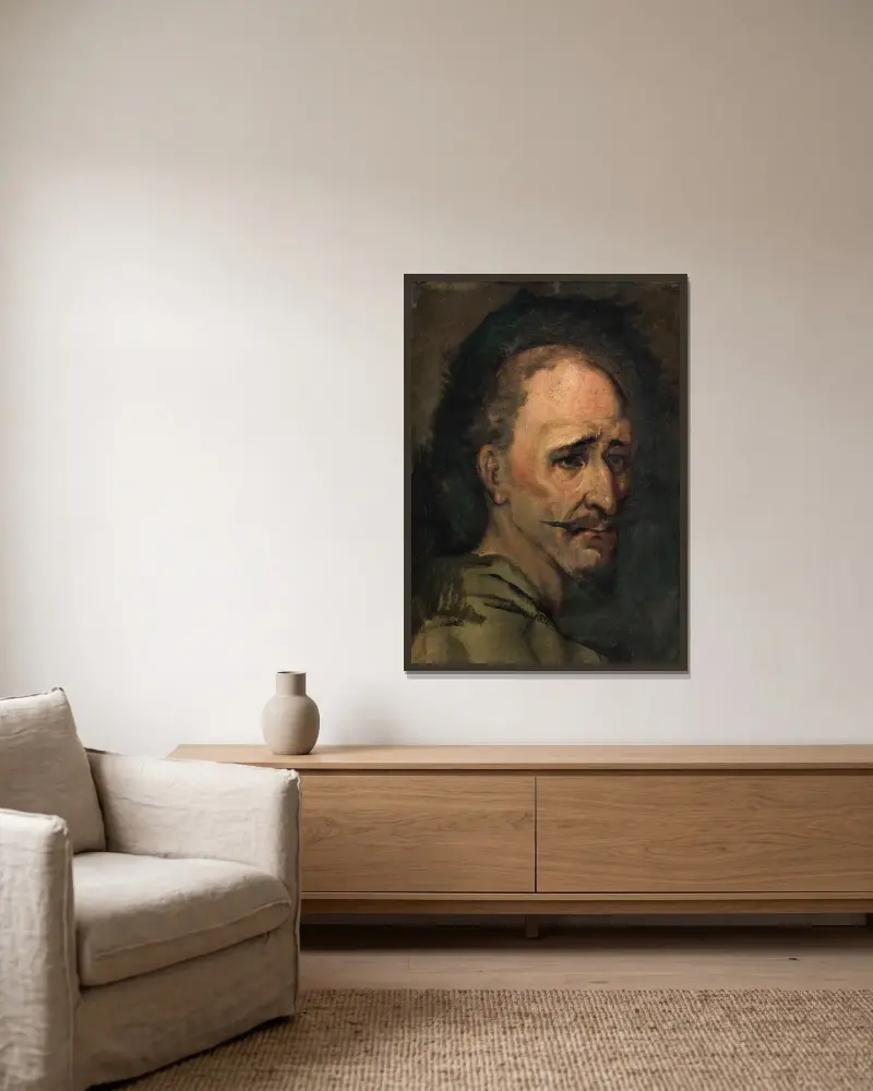 Don Quijote, Wilhelm Marstrand v rámu na stěně