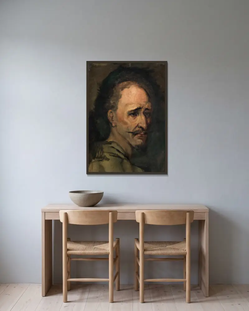 Don Quijote, Wilhelm Marstrand v rámu na stěně