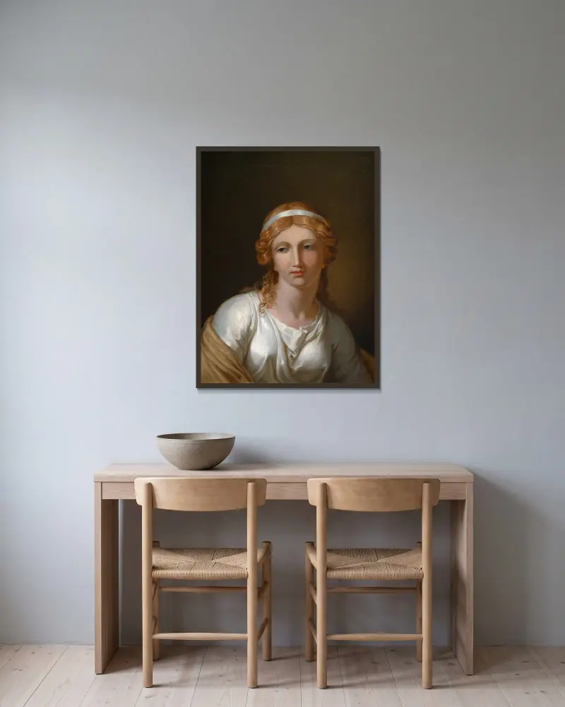 Helena, Johann Heinrich Wilhelm Tischbein w ramie na ścianie