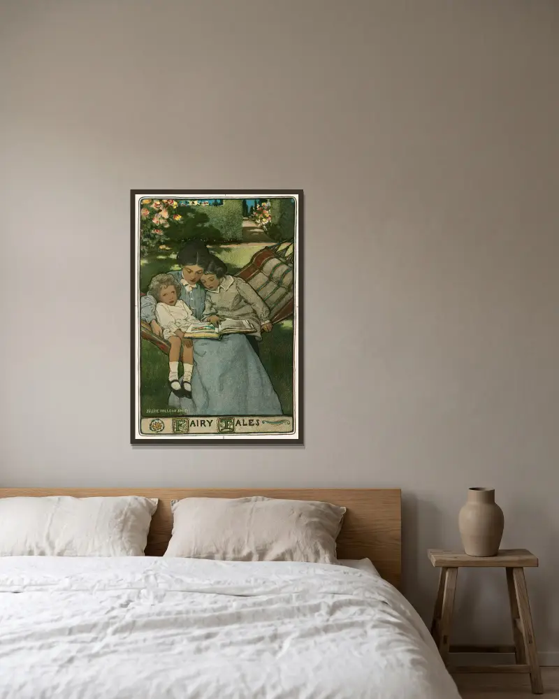 Märchen von Jessie Willcox Smith gerahmt an einer Wand