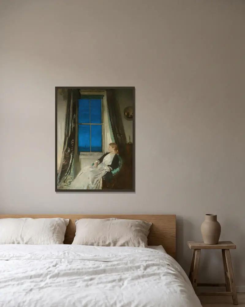 Noc – Nr. 2, William Orpen v rámu na stěně