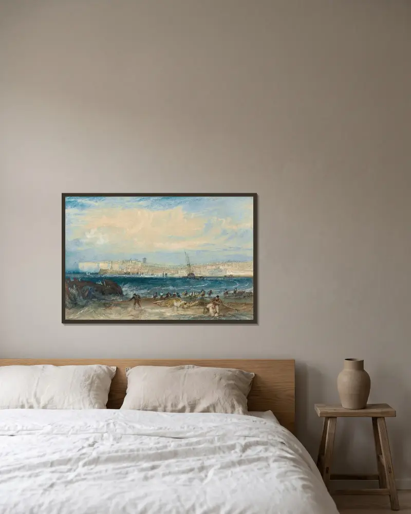 Margate, Joseph Mallord William Turner v rámu na stěně
