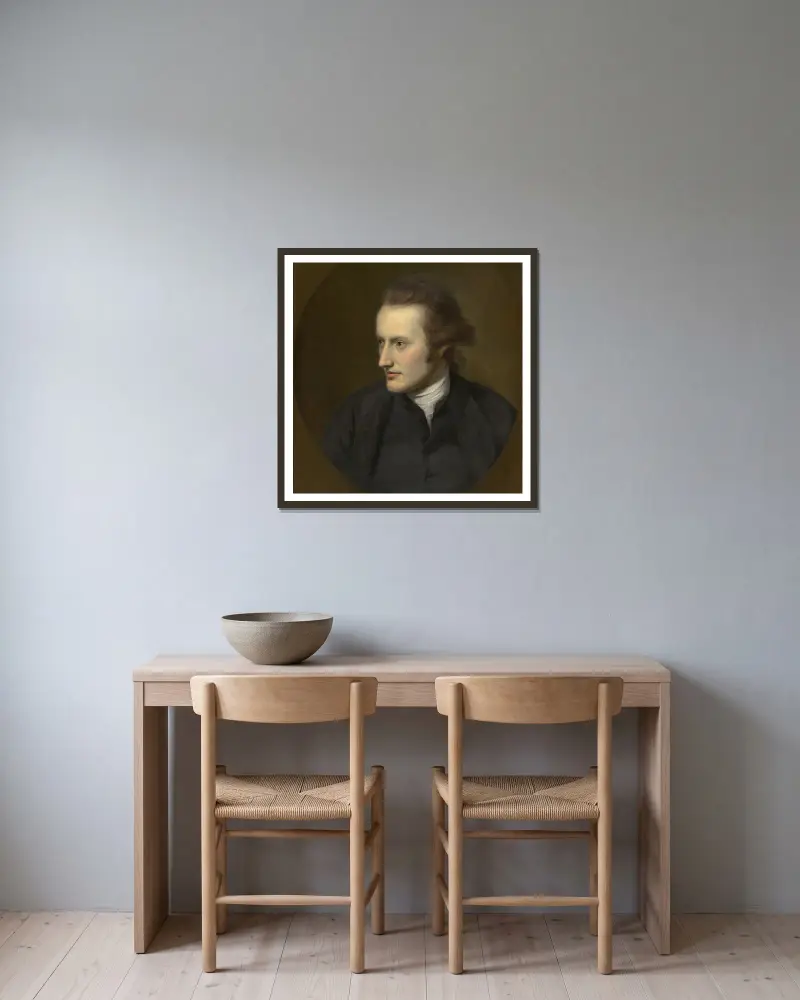 David Ramsay, Charles Willson Peale v rámu na stěně