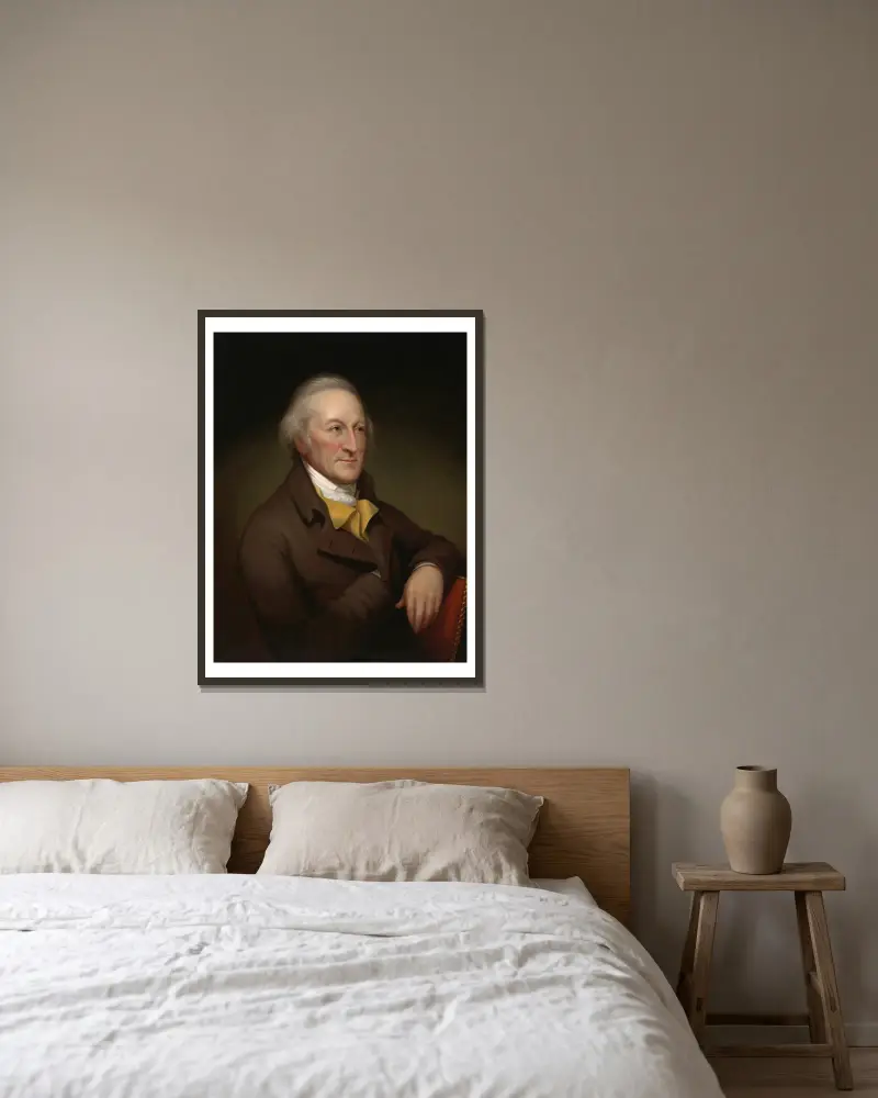 George Clymer, Charles Willson Peale w ramie na ścianie
