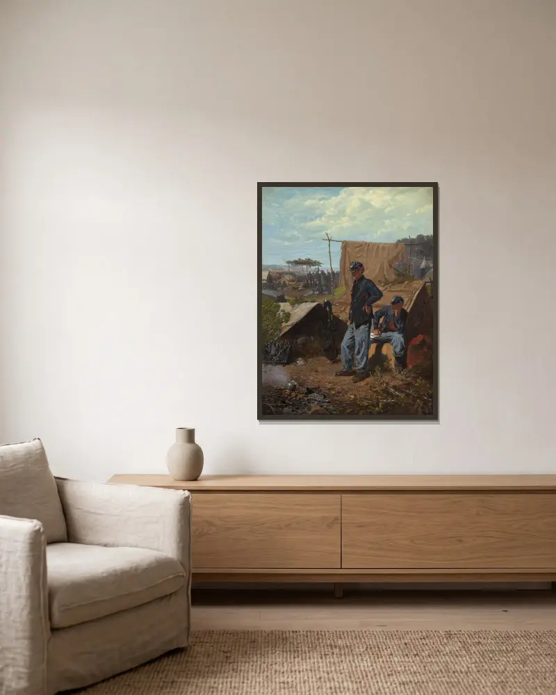 Hem, ljuva hem av Winslow Homer inramad på en vägg