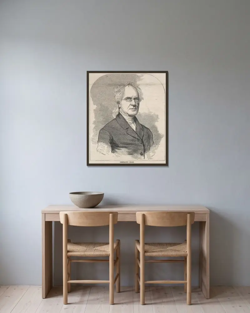 Rembrandt Peale von Winslow Homer gerahmt an einer Wand