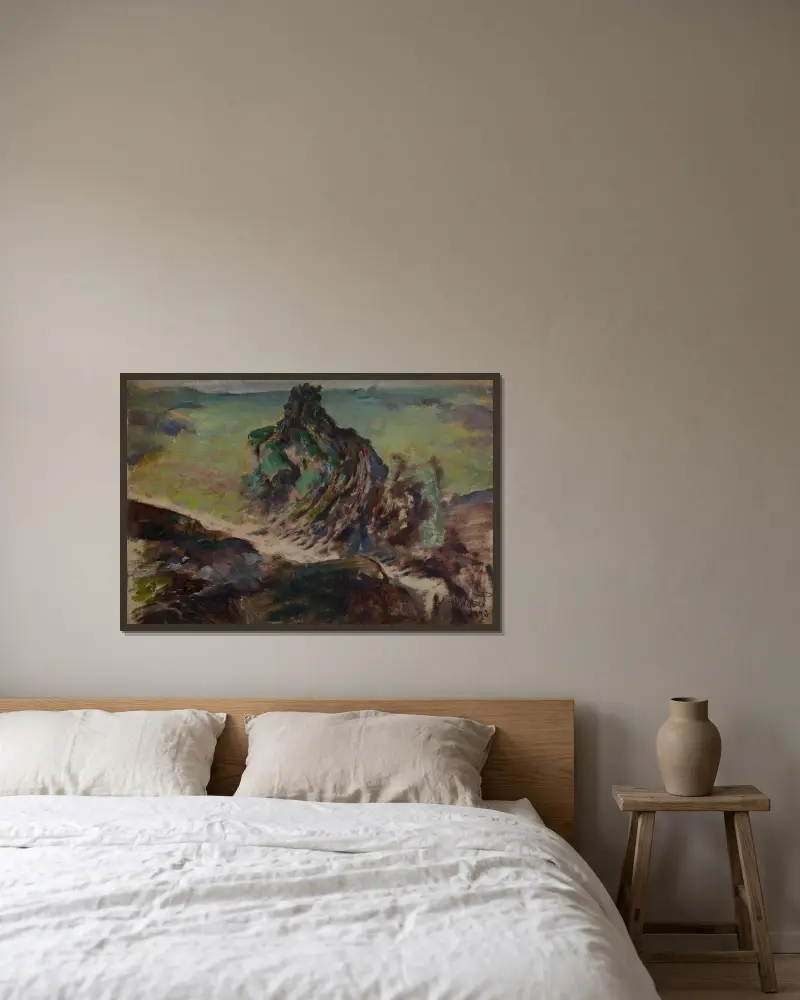 Zkamenělý druid, Leon Wyczółkowski v rámu na stěně