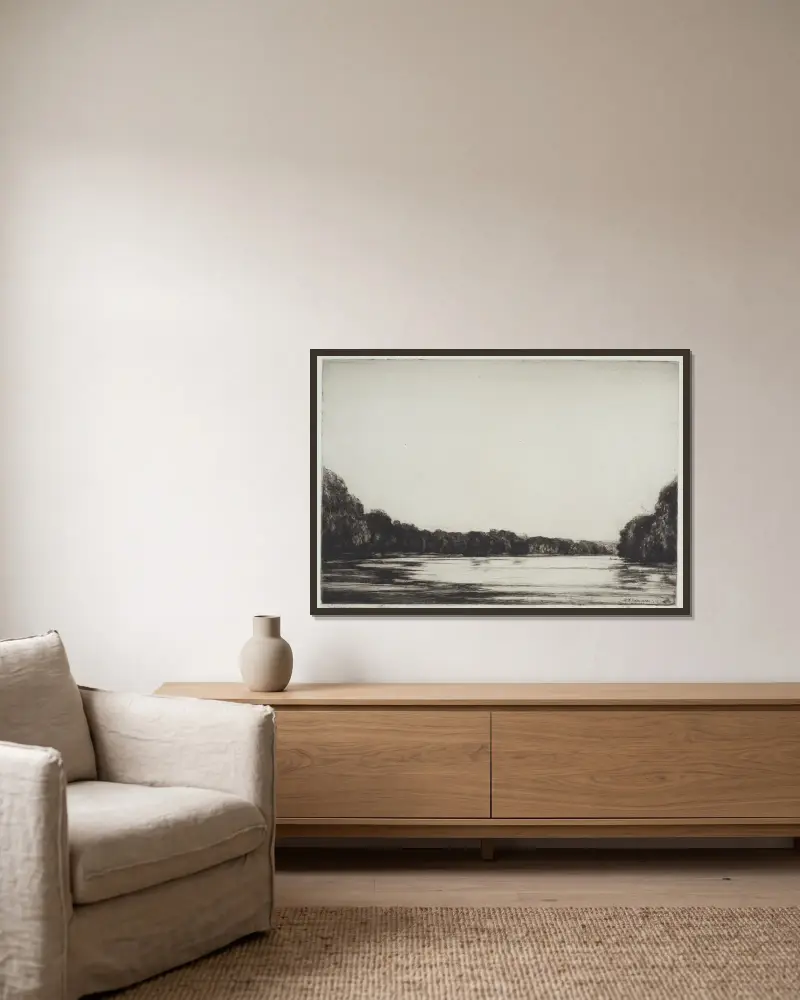 Der Tay von David Young Cameron gerahmt an einer Wand