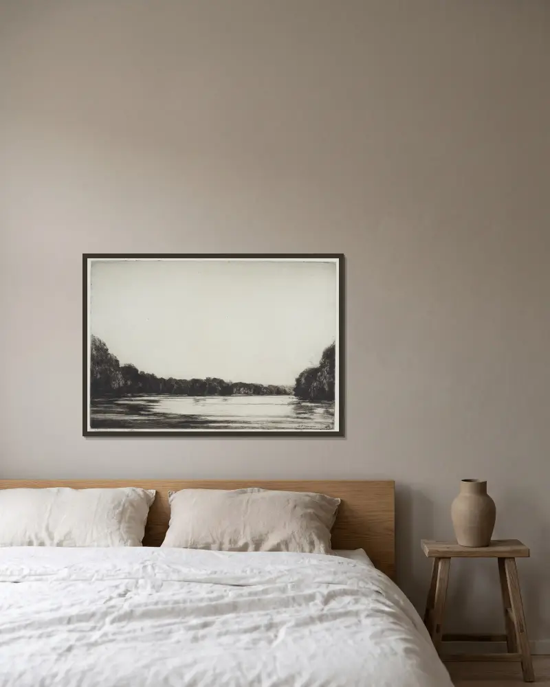 Der Tay von David Young Cameron gerahmt an einer Wand