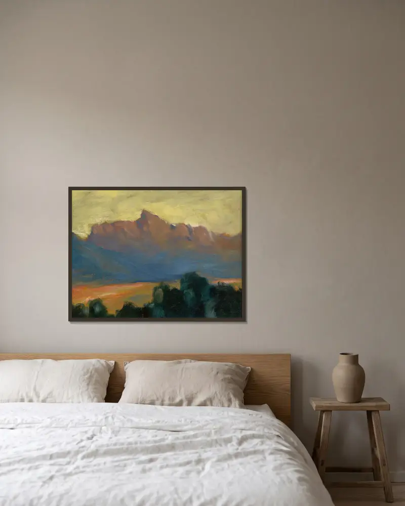 Kriváň, Zolo Palugyay v rámu na stěně