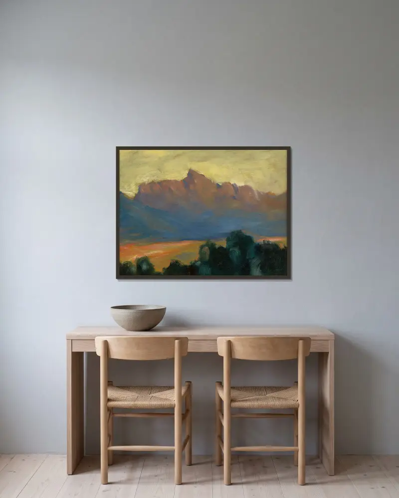 Kriváň, Zolo Palugyay v rámu na stěně