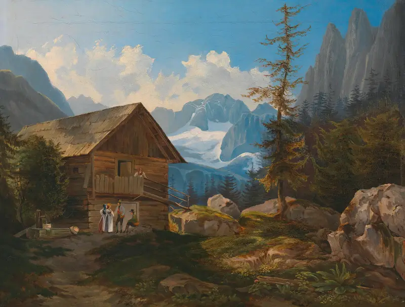 Im Gosautal (Oberösterreich) von Adalbert Stifter