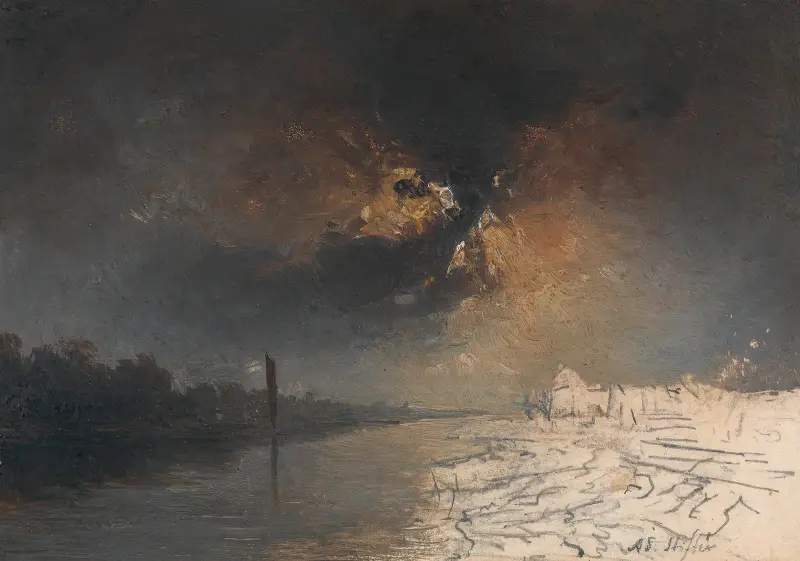 Pejzaż księżycowy, Adalbert Stifter
