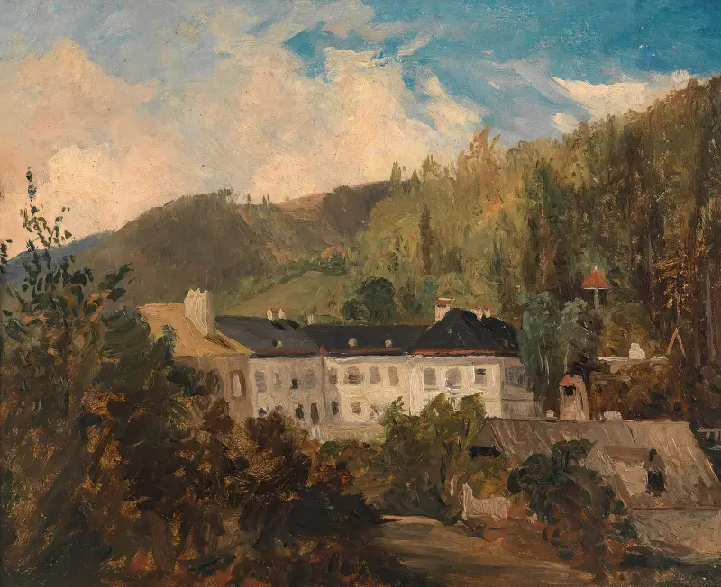Motiv aus Neuwaldegg av Adalbert Stifter