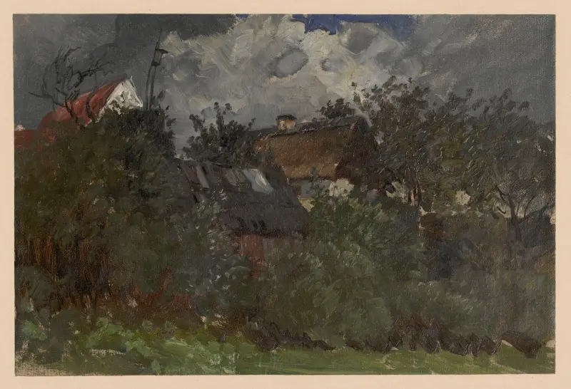 Hus i Pełcznica av Adolf Dressler