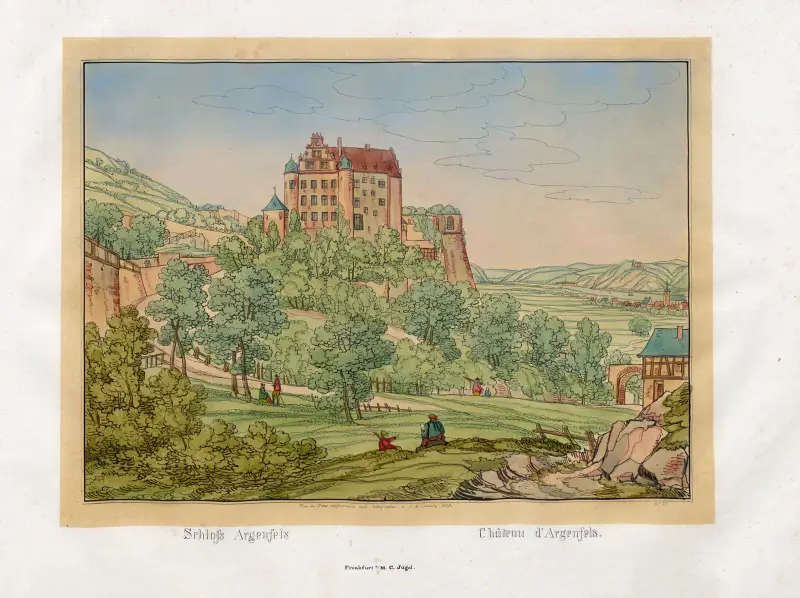Zamek Argenfels, Johann Adolf Lasinsky