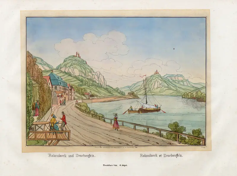 Rolandseck i Drachenfels, Johann Adolf Lasinsky