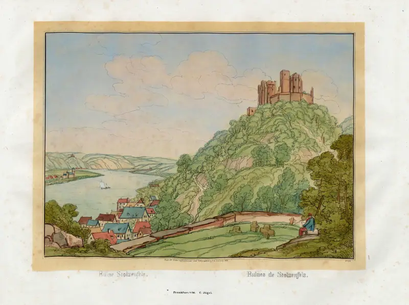 Ruiny Stolzenfels, Johann Adolf Lasinsky