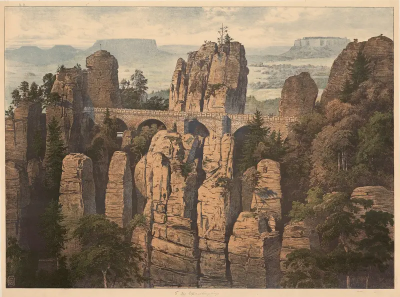 Labské pískovce, Adolf Lehmann