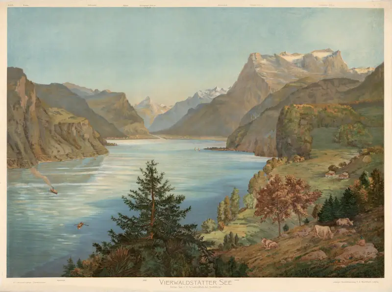 Jezioro Czterech Kantonów, Adolf Lehmann
