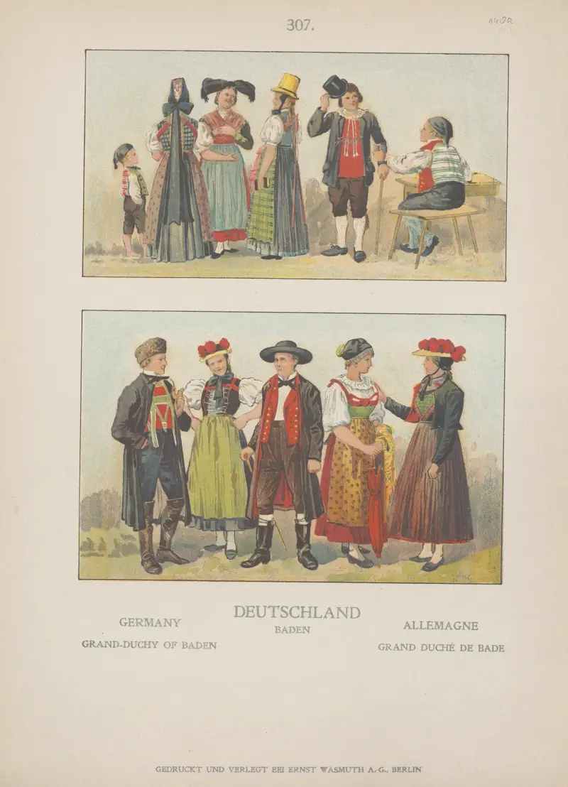 Tyskland; Storhertigdömet Baden av Adolf Rosenberg