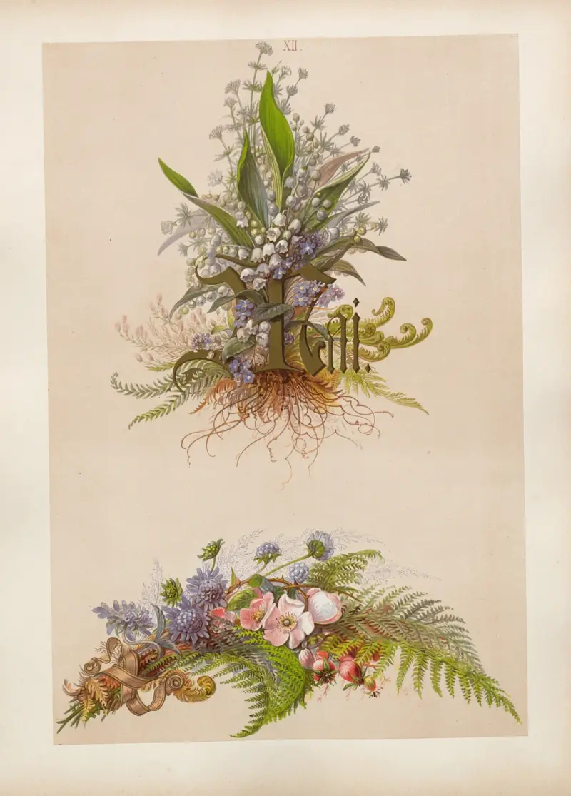 Studien zur Aquarell-Malerei Pl. 11 von Adolf Schrödter