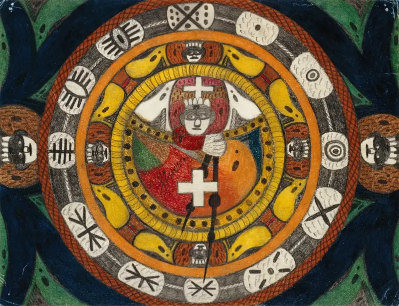 China av Adolf Wölfli