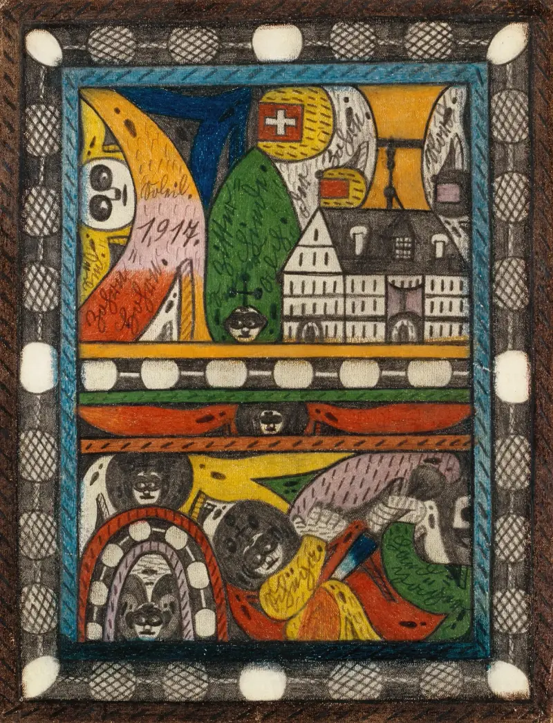 Der Zohrn, Schiiga och Land-Jäger av Adolf Wölfli