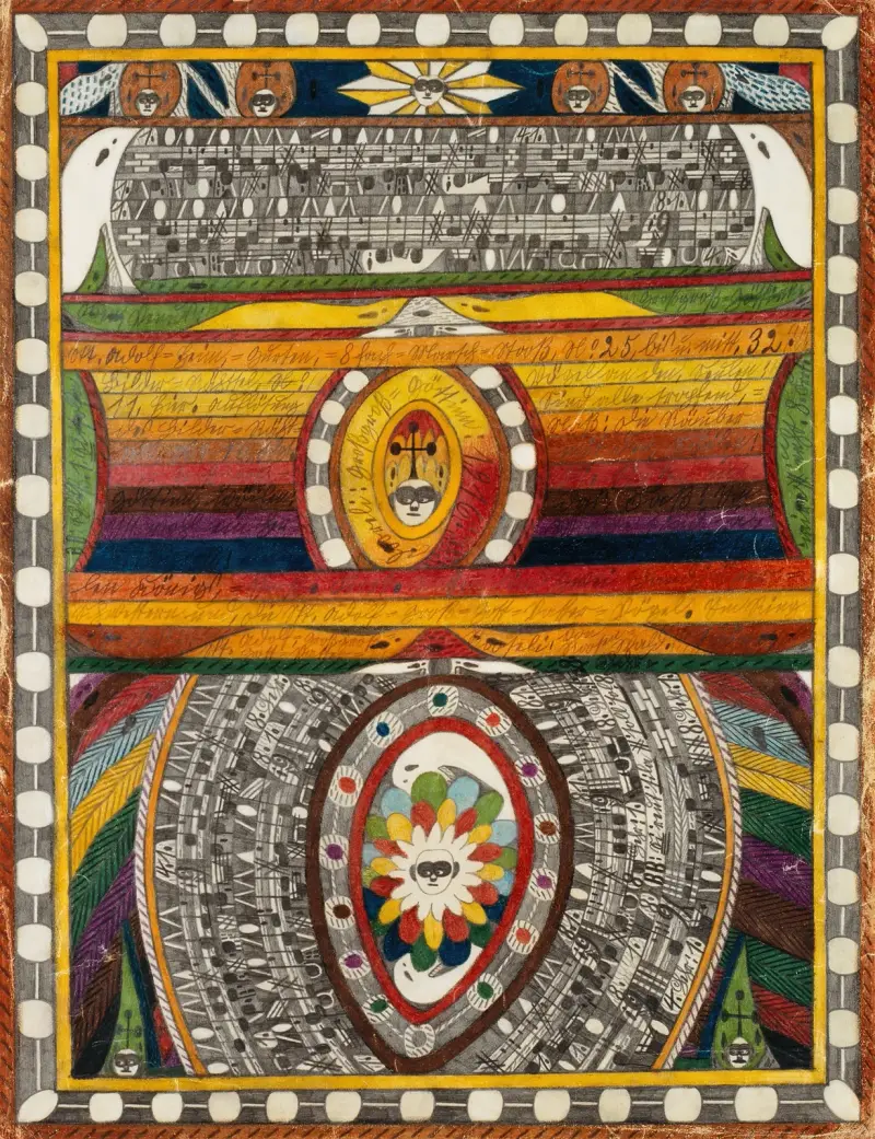 Stadt Bern, No. 4 av Adolf Wölfli