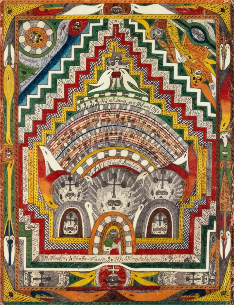 Vogeserdalen, Elsass, Lothringen och Rhen-Pfalz av Adolf Wölfli