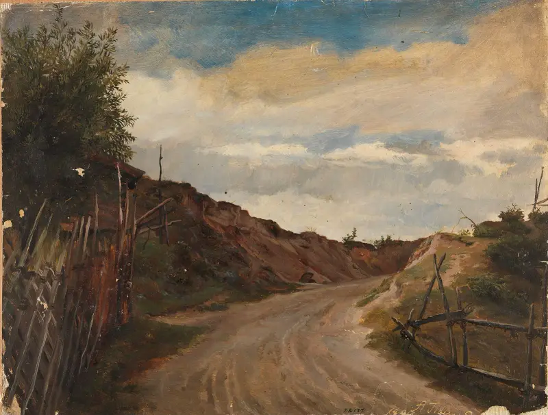 Country Road av Adolph Tidemand
