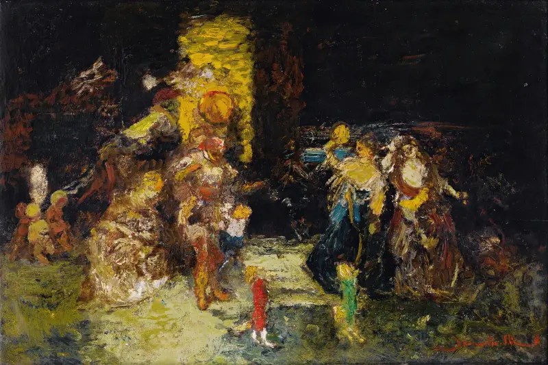 Setkání, Adolphe Monticelli