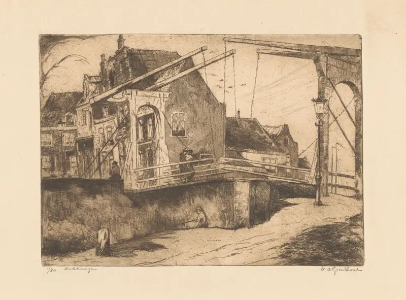 Enkhuizen – nr 2 av Willem Adrianus Grondhout