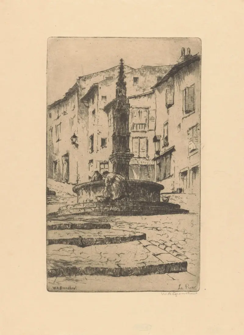 Le Puy av Willem Adrianus Grondhout