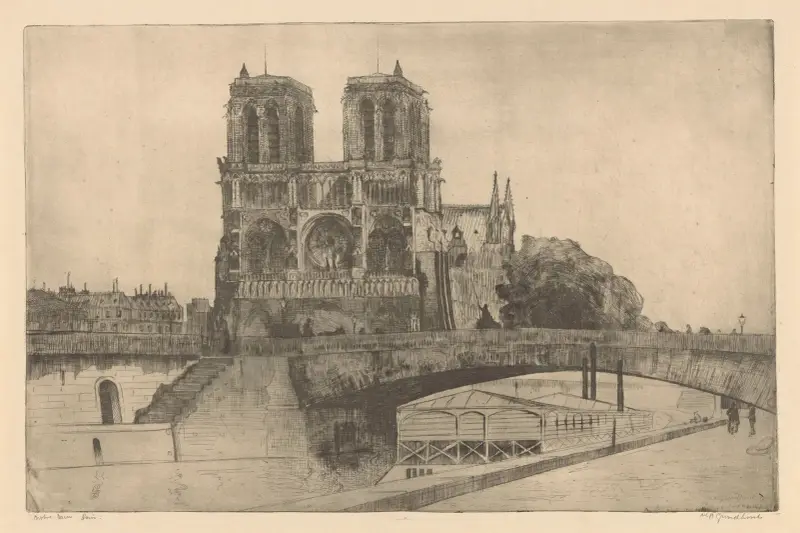 Notre-Dame, Paříž, Willem Adrianus Grondhout