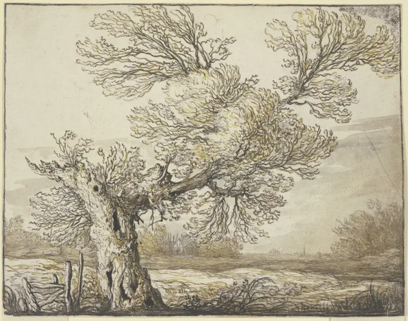 Landscape near Dordrecht – nr 1 av Aelbert Cuyp