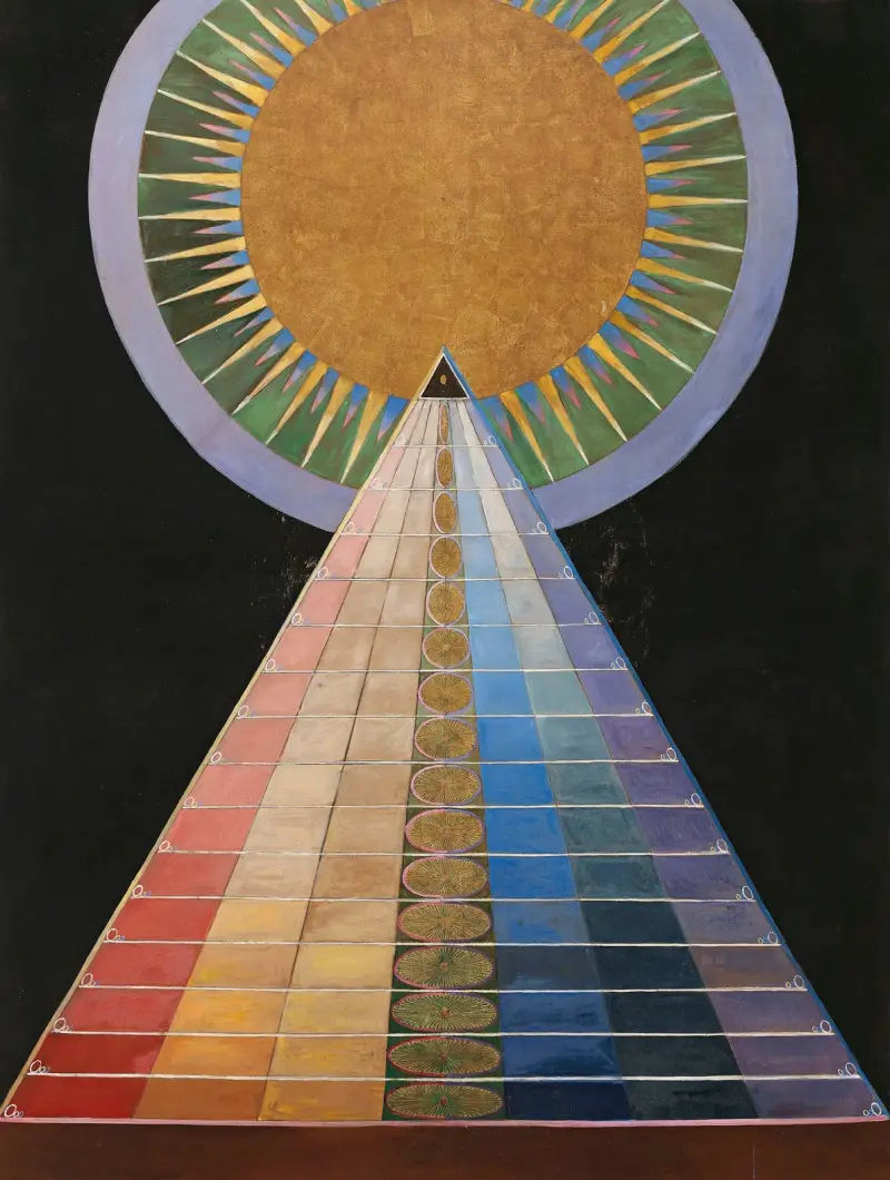 Oltářní obraz č. 1, skupina X, Hilma af Klint