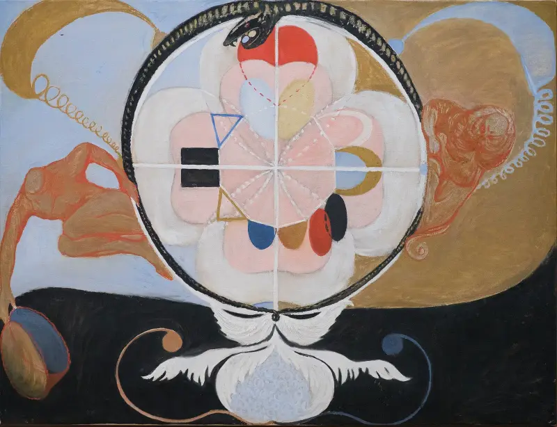 Evolution, nr 13, grupp VI av Hilma af Klint