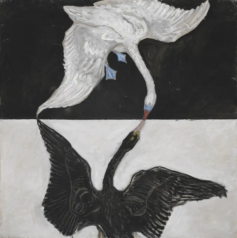 Gruppe IX, SUW, Der Schwan, Nr. 1 von Hilma af Klint