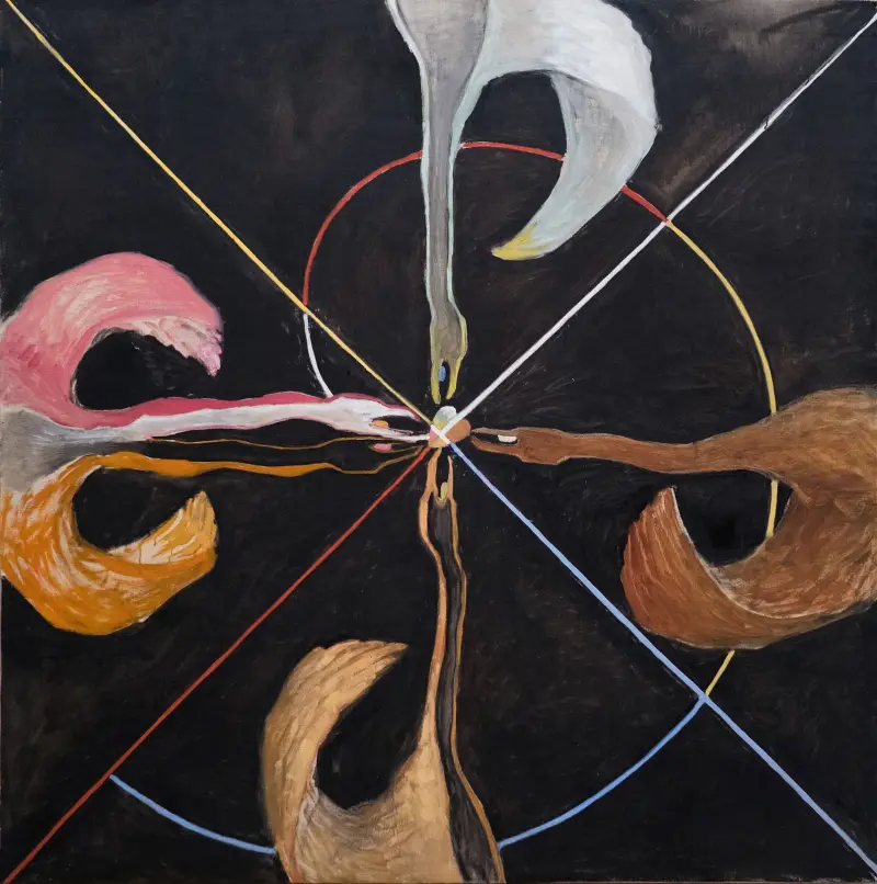 Gruppe IX SUW, Der Schwan Nr. 7 von Hilma af Klint