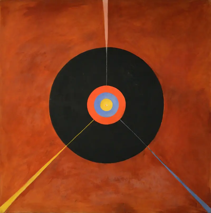 Svanen, nr 18 av Hilma af Klint
