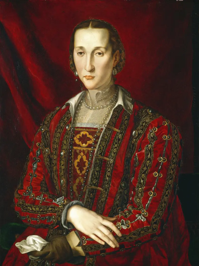 Eleonora di Toledo von Agnolo Bronzino