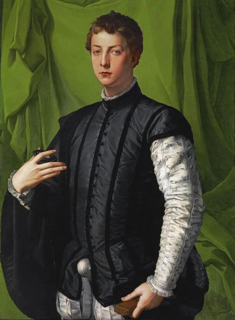 Porträtt av Lodovico Capponi av Agnolo Bronzino