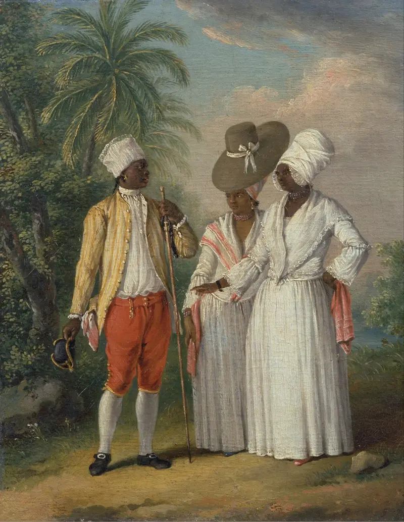 Fria västindiska dominikaner av Agostino Brunias