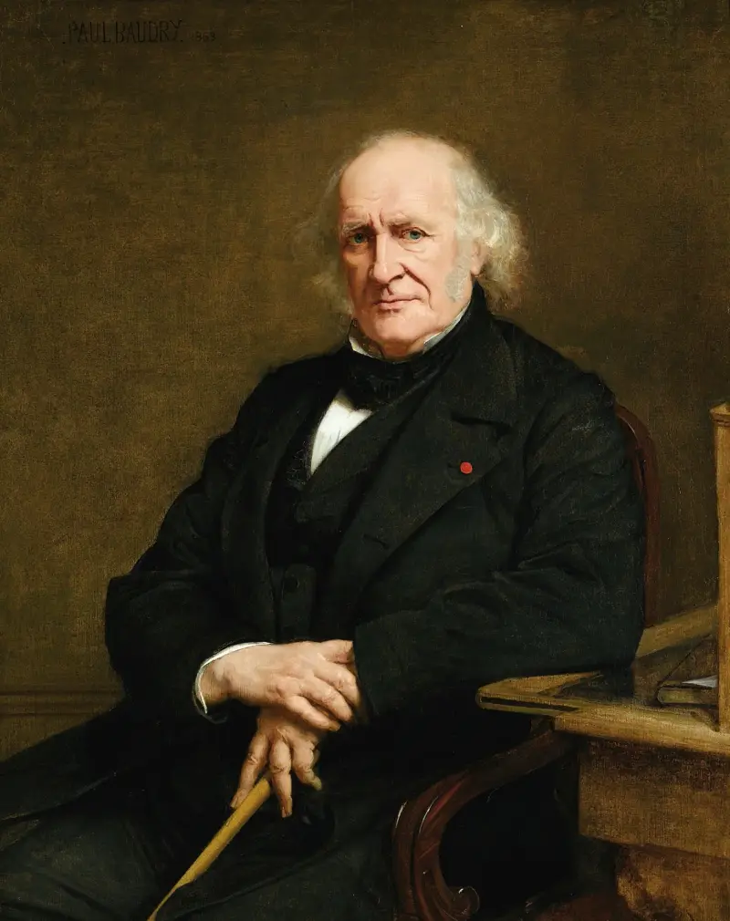 Porträtt av Fortuné De Vergès av Paul-Jacques-Aimé Baudry